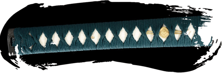 Tsuka en algod&oacute;n Nando con hishigami